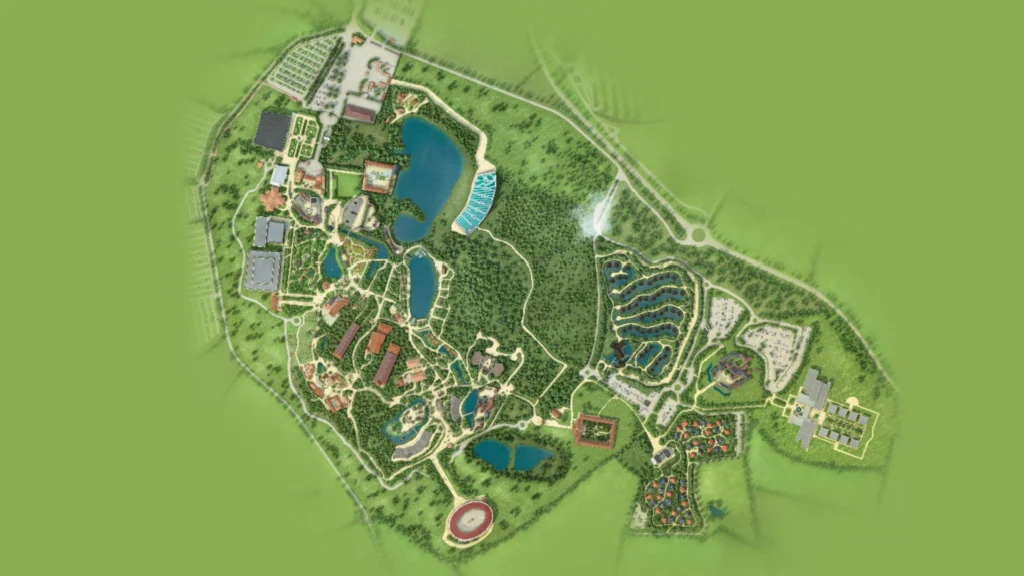 Puy du Fou mappa