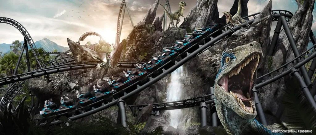 Jurassic World VelociCoaster