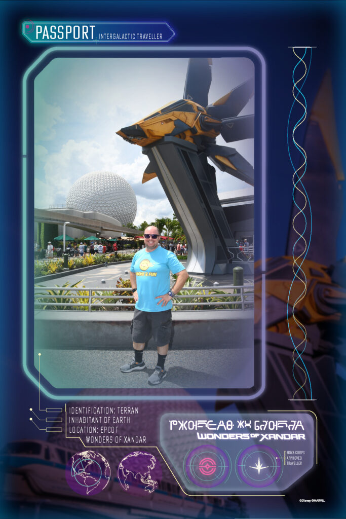 Foto ricordo Guardians of the Galaxy Cosmic Rewind