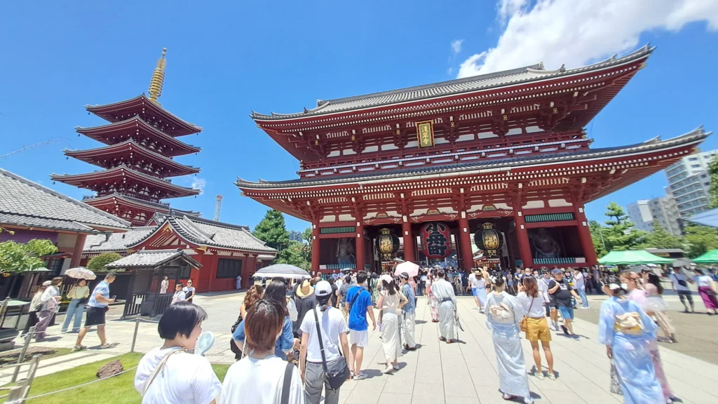 Senso-ji Temple in Asakusa